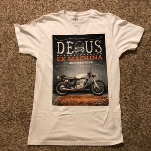 Mens M Deus Motorcycle Cafe Racer Tee